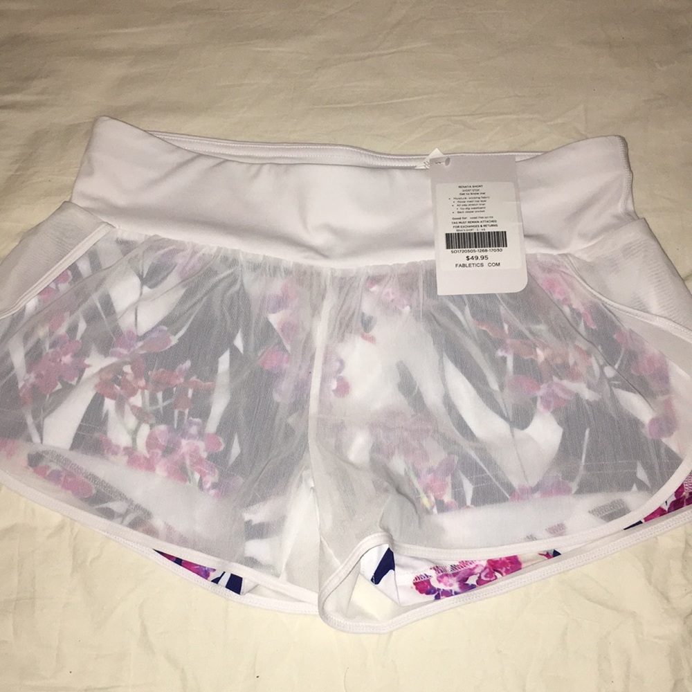 Fabletics brand new workout shorts